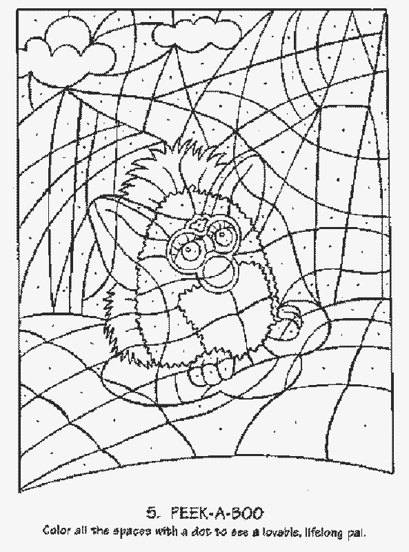 Furby kolorowanki